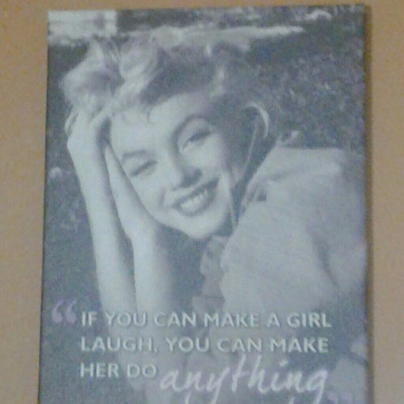 ■SOLD OUT■♡Ms.Monroe♡Canvas Wall Art - Picture 2 of 6